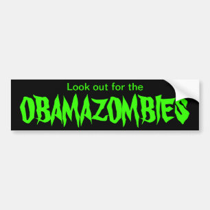 Obamazombies バンパーステッカー