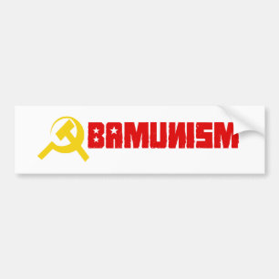Obamunismのバンパーステッカー バンパーステッカー