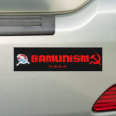 Obamunism バンパーステッカー (車上)