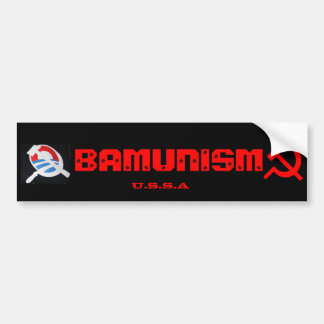 Obamunism バンパーステッカー