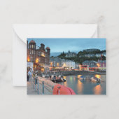 Oban Harbour ノートカード (正面)