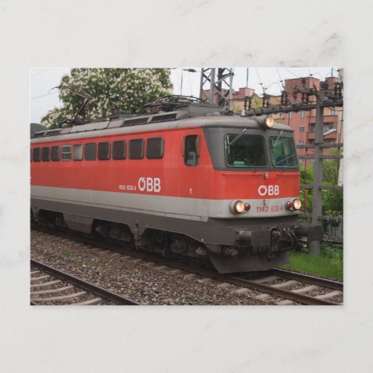 ÖBB 1142 638-4 ポストカード (正面)