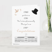 OBEおめでとう カード (正面)