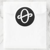 Obeステッカー ラウンドシール (バッグ)