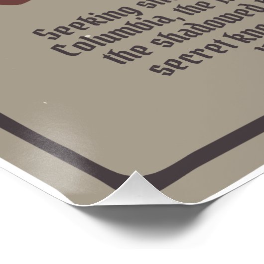 Obed Marsh Sea Captain Insmouth ポスター (コーナー)