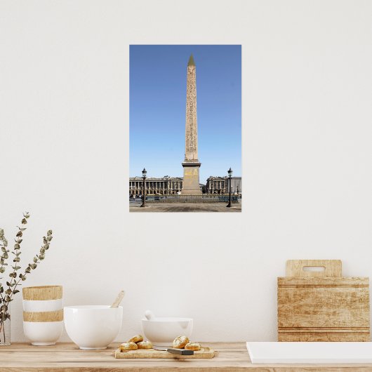 Obelisk of Paris ポスター (キッチン)