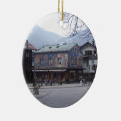 Oberammergauオーストリア セラミックオーナメント (右)