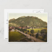 Oberammergau with Laber, Upper Bavaria, Germany ma ポストカード (正面/裏面)