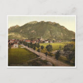 Oberammergau with Laber, Upper Bavaria, Germany ma ポストカード (正面)