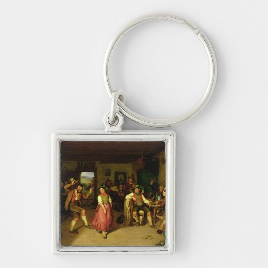 Oberbayern 1841年のターゲット射撃、発砲そして踊り キーホルダー (正面)