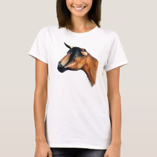 Oberhasliのヤギの芸術のワイシャツ Tシャツ