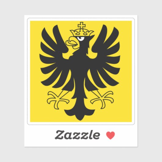 Oberhasli district flag, Switzerland シール (シート)