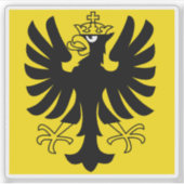 Oberhasli district flag, Switzerland シール (正面)