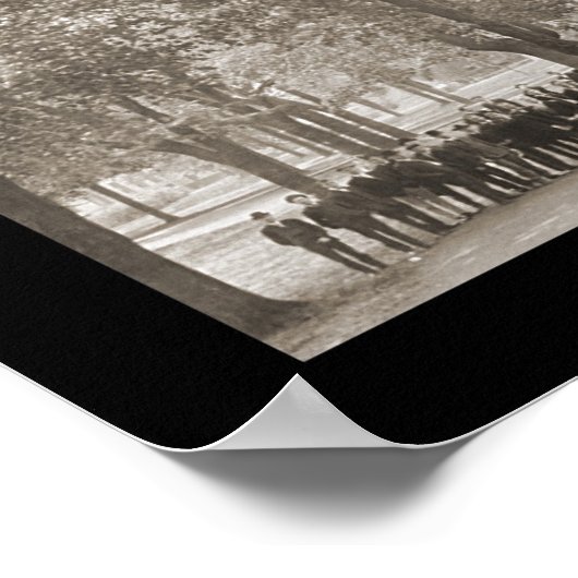 Oberlin College Students写真1906 ポスター (角)