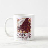 Oberlin Conservatory Vintage Music Mug コーヒーマグカップ (左)