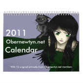 Obernewtyn.net 2011のカレンダー カレンダー (カバー)
