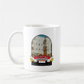 Oberösterreich Eferding Österreich Souvenir コーヒーマグカップ (左)