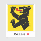 Obersimmental district flag, Switzerland シール (シート)