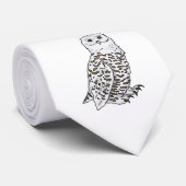 Obertonのフクロウ ネクタイ (ロール)