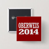 OBERWEIS 2014年 缶バッジ (正面&裏面)