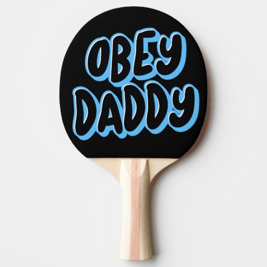 OBEY DADDY卓球ラケット 卓球ラケット (正面)