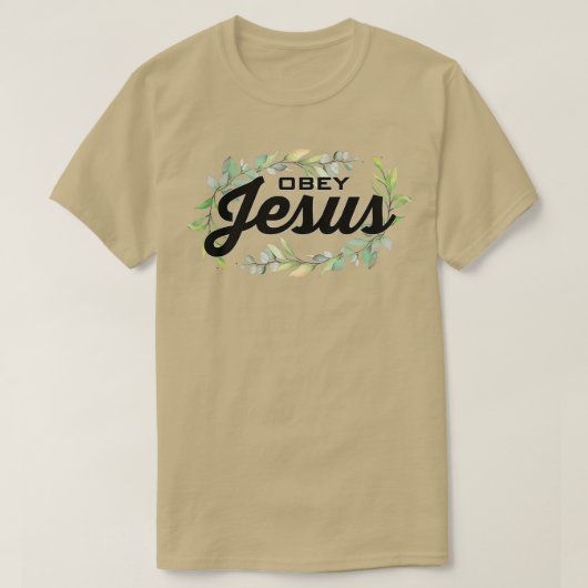 Obey Jesus 2 Tシャツ (デザイン正面)
