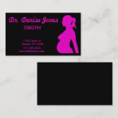 OBGYNの医者名刺 名刺 (正面/裏面)