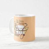 OBGynカスタムナースマグカップ コーヒーマグカップ (正面左)