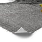 OBGYN解剖学フローラアートウォーブベビーデコールプリント2 ポスター (角)