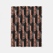 OBGYN進行中OBナース子宮OB Gyn  フリースブランケット (正面)