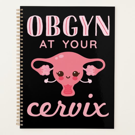 OBGYN at Your Cervix プランナー手帳 (正面)