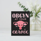 OBGYN at Your Cervix ポストカード (スタンド正面)
