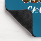 Obgyn Crew Christmas Lights Santa Hat  マウスパッド (コーナー)