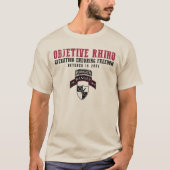 Objective Rhino: Operation Enduring Freedom 2001 Tシャツ (正面)