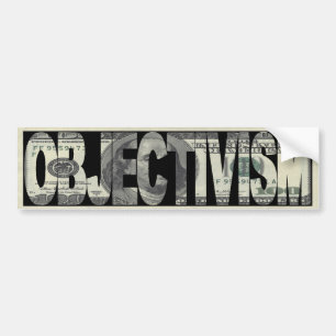 Objectivismのバンパーステッカー バンパーステッカー