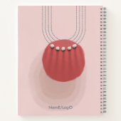 objet_10_sunriseスパイラルノートブック ノートブック (裏面)