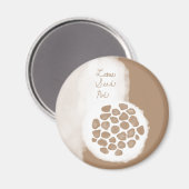 objet_11_lotus seed pod マグネット (正面/裏面)