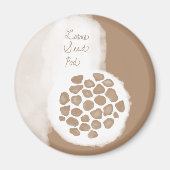 objet_11_lotus seed pod マグネット (正面)