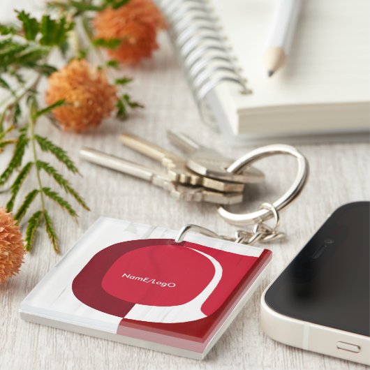 objet_12_trioアクリル キーホルダー (正面右)