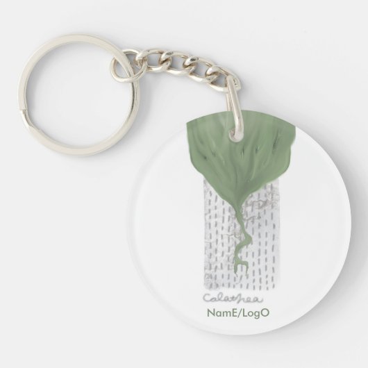 objet_1_calatheaアクリル キーホルダー (正面)