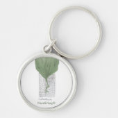 objet_1_calathea キーホルダー (正面)