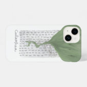 objet_1_calathea iPhoneケース iPhone 14ケース (裏面横)