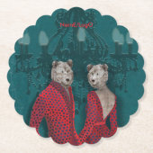 objet_20_une femme, un homme_2 ペーパーコースター (正面)