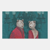 objet_20_une femme, un homme_2 長方形シール (正面)