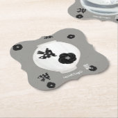 objet_22_camellia,bird and pottery ペーパーコースター (アングル)