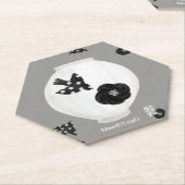 objet_22_camellia,bird and pottery ペーパーコースター (アングル)