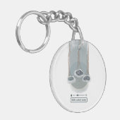 objet_2_rainコントロールメーターアクリル キーホルダー (正面左)