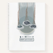 objet_2_rainコントロールメータースパイラルノート ノートブック (正面)