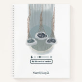 objet_2_rainコントロールメータースパイラルノート ノートブック (正面)