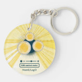 objet_3_sunコントロールメーターアクリル キーホルダー (裏面)